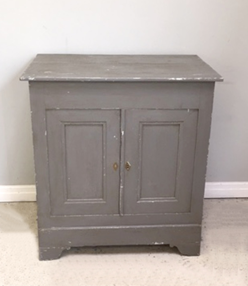 FRENCH ANTIQUE BUFFET BASE . CUPBOARD